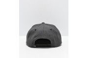 Goes Around Grey & Black Snapback Hat