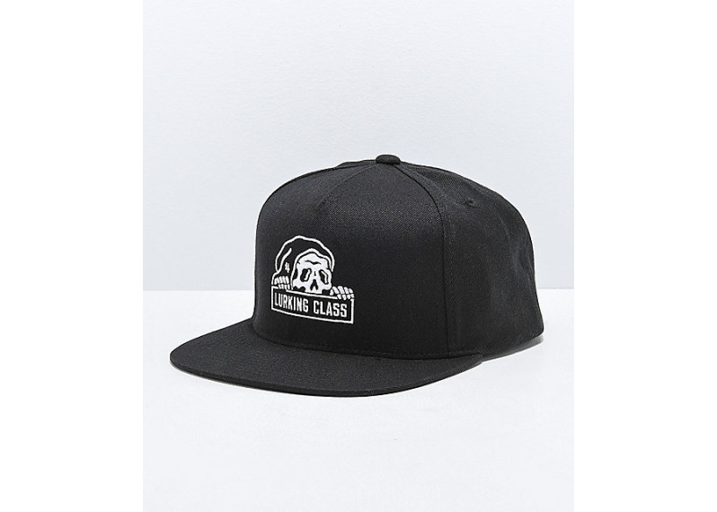 Black Snapback Hat