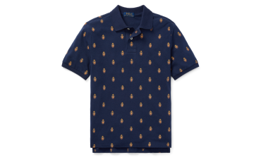 Featherweight Cotton Mesh Polo 大童裝