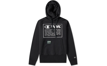 CHAMPION X WOOD WOOD BOX LOGO POPOVER HOODY