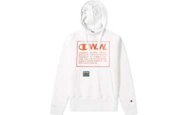 CHAMPION X WOOD WOOD BOX LOGO POPOVER HOODY