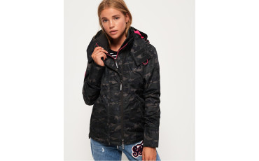 Print Arctic Hooded Pop Zip SD-Windcheater Jacket