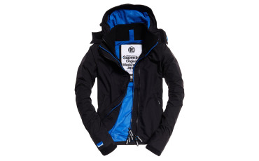 Technical Hooded Pop Zip SD-Windcheater