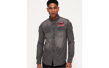 Dragway Patch Denim Shirt