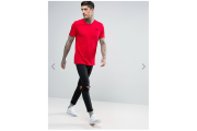 The North Face Simple Dome T-Shirt in Red