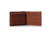 Men's 100% Leather Passcase Wallet