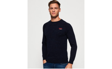 Orange Label Cotton Crew Jumper