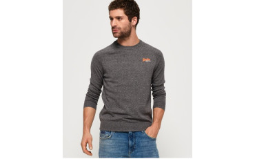 Orange Label Cotton Crew Jumper