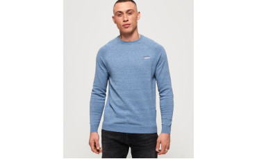 Orange Label Cotton Crew Jumper