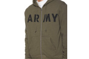 日版Alpha Industries Army Zip hoodie