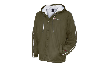 Men's Satin Jacket with Hood