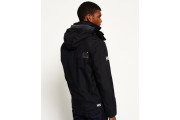 Pop Zip Hooded Arctic Windcheater Jacket - black/rock