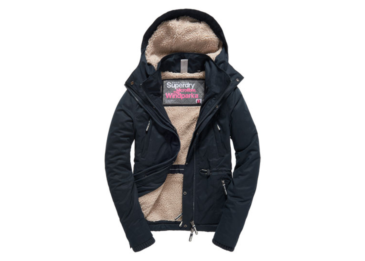 Superdry microfibre boxy snorkle on sale jacket