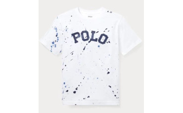 Paint-Splatter Cotton Tee