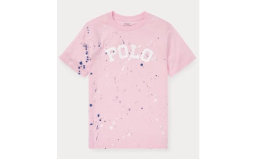 Paint-Splatter Cotton Tee