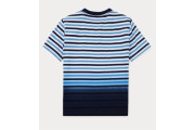 Ombré Striped Cotton Tee