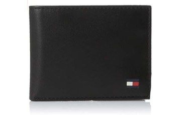 Tommy Hilfiger Men's Thin Sleek Casual Bifold Wallet 