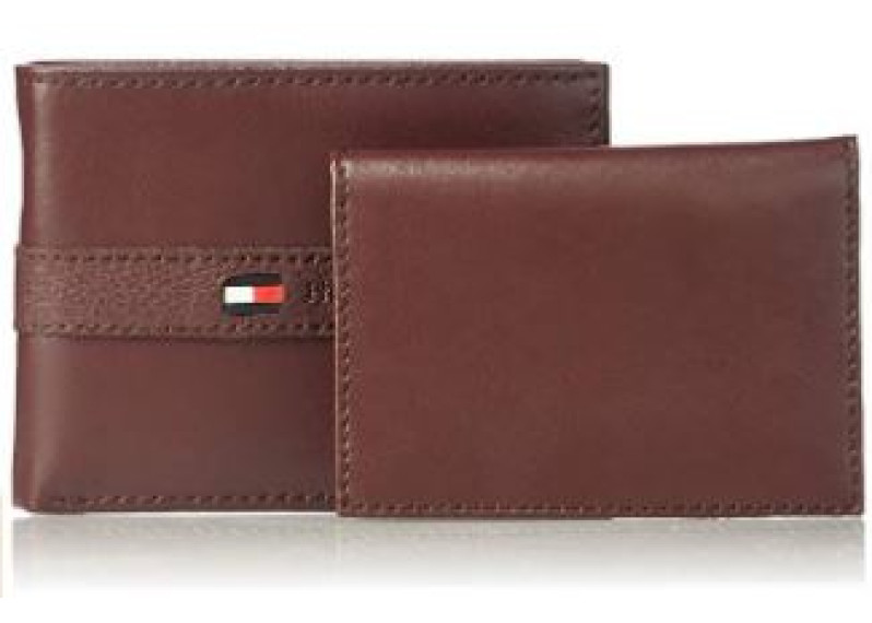 Tommy Hilfiger Men's Thin Sleek Casual Bifold Wallet 