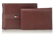 Tommy Hilfiger Men's Thin Sleek Casual Bifold Wallet 