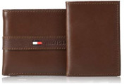 Tommy Hilfiger Men's Thin Sleek Casual Bifold Wallet 