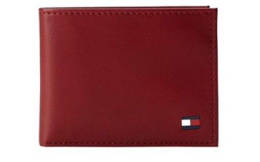 Tommy Hilfiger Men's Thin Sleek Casual Bifold Wallet 