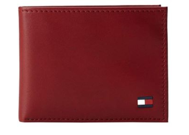 Tommy Hilfiger Men's Thin Sleek Casual Bifold Wallet 