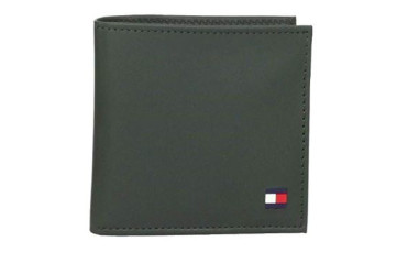 Tommy Hilfiger Men's Thin Sleek Casual Bifold Wallet 