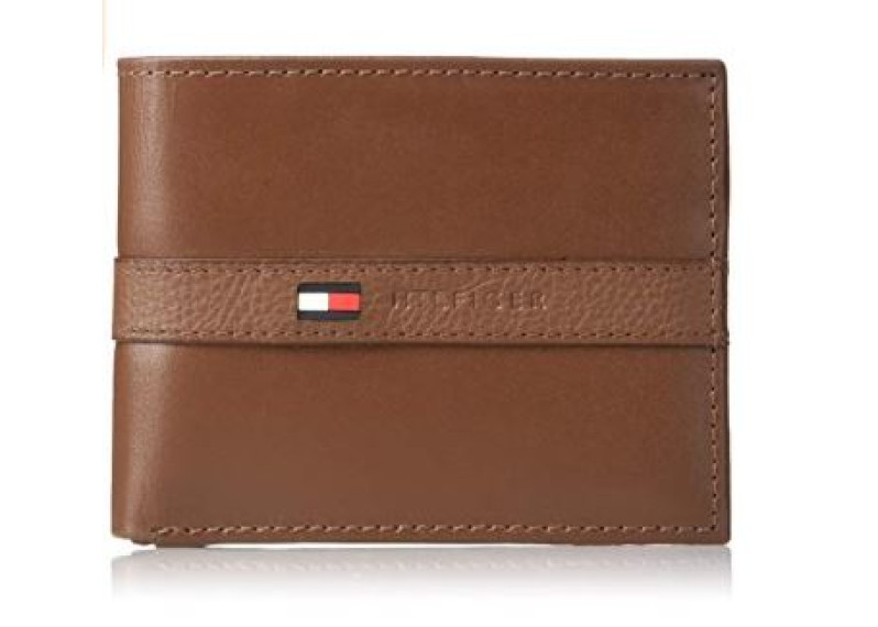 Tommy Hilfiger Men's Thin Sleek Casual Bifold Wallet 