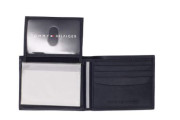 Tommy Hilfiger Men's Thin Sleek Casual Bifold Wallet 