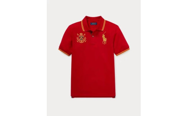 Piqué Mesh Polo Shirt