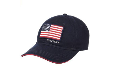 Men's Star and Stripes Baseball Cap, Sky Captain, One Size