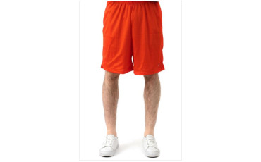 Pocket Mesh Shorts - Spicy Orange