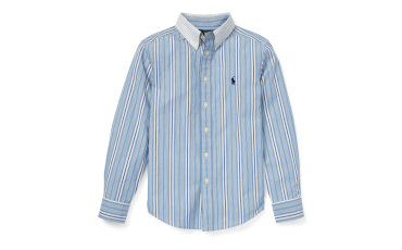 Striped Cotton Poplin Shirt