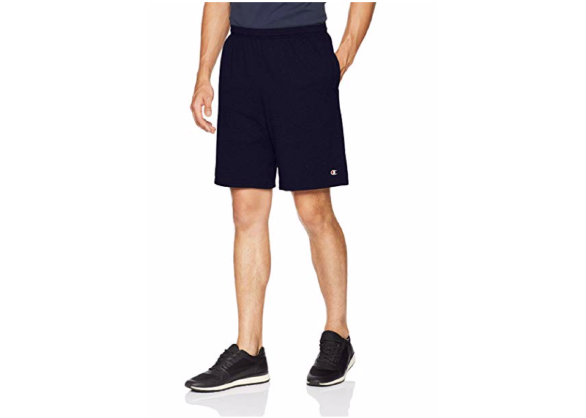 champion mens jersey shorts