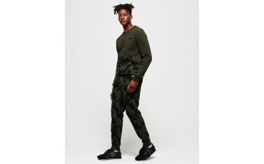 SuperDry Orange Label Urban Joggers Khaki Camo