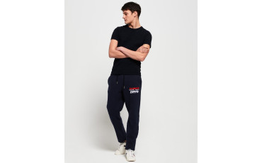 SuperDry Smart Applique Joggers True Royal Navy