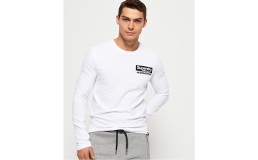 SuperDry International Long Sleeve T-Shirt Optic