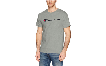 Champion Men's Classic Jersey Script T-Shirt