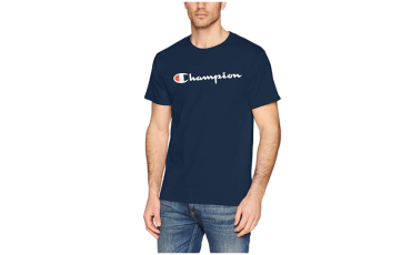 Champion Men's Classic Jersey Script T-Shirt