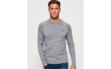 Orange Label Cotton Crew Jumper