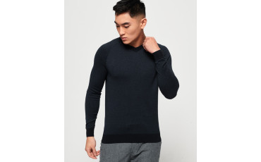 Orange Label Cotton Vee Neck Jumper