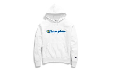 Champion Life® Men's Reverse Weave® Pullover Hood, Chenille Logo