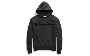 Champion Life® Men's Reverse Weave® Hoodie, Mesh & Leather Logo