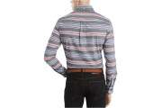 Tommy Men's Custom-Fit Stretch Marky Twill Stripe Shirt