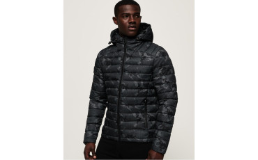 SuperDry Tweed Double Zip Fuji Jacket