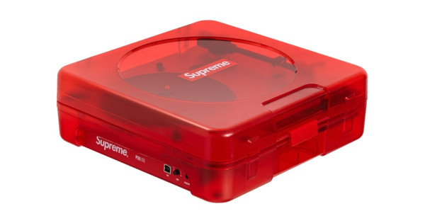 Supreme Numark PT01 Portable Turntable Red