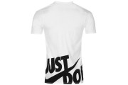 Nike Just Do It Hybrid Tee Shirt Mens - White