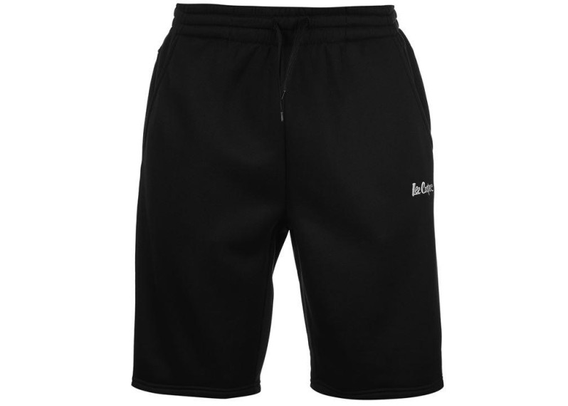 Lee Cooper Fleece Shorts Mens - Black