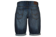 Lee Cooper Regular Denim Shorts Mens - Mid Wash