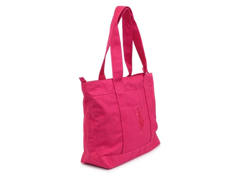 POLO RALPH LAUREN CAMINO TOTE - FUCHSIA 950319